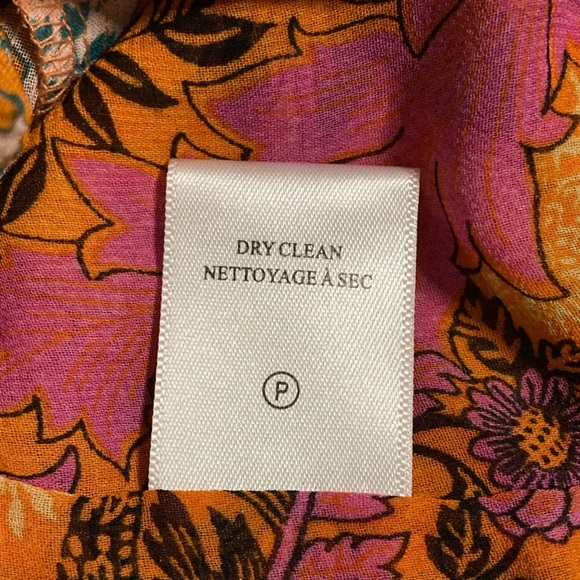 NWT A.L.C. Samara Pink and Orange Floral Print Top - Sz 4 - Picture 8 of 8